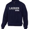Quarter-Zip Cadet Collar Sweatshirt- Logo #6